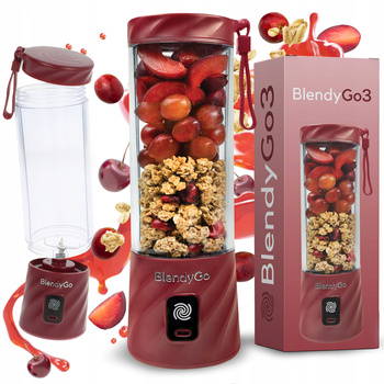 Oryginalny Blender BlendyGo 3 - Bezprzewodowy Blender Kielichowy USB